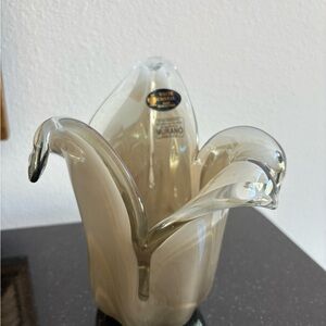 Murano Glass Vase - Elegant Accent